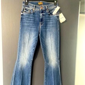 Women Blue Jeans Mother Size 26 Tall